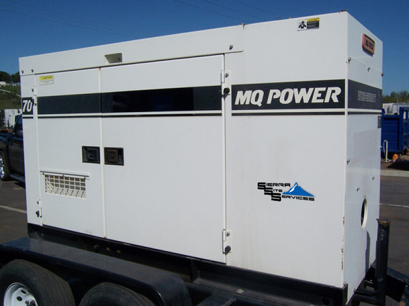 Portable Commercial Electric Power Generator - Towable